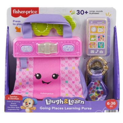 Fisher-Price learning purse with lights and accessories (British brand)