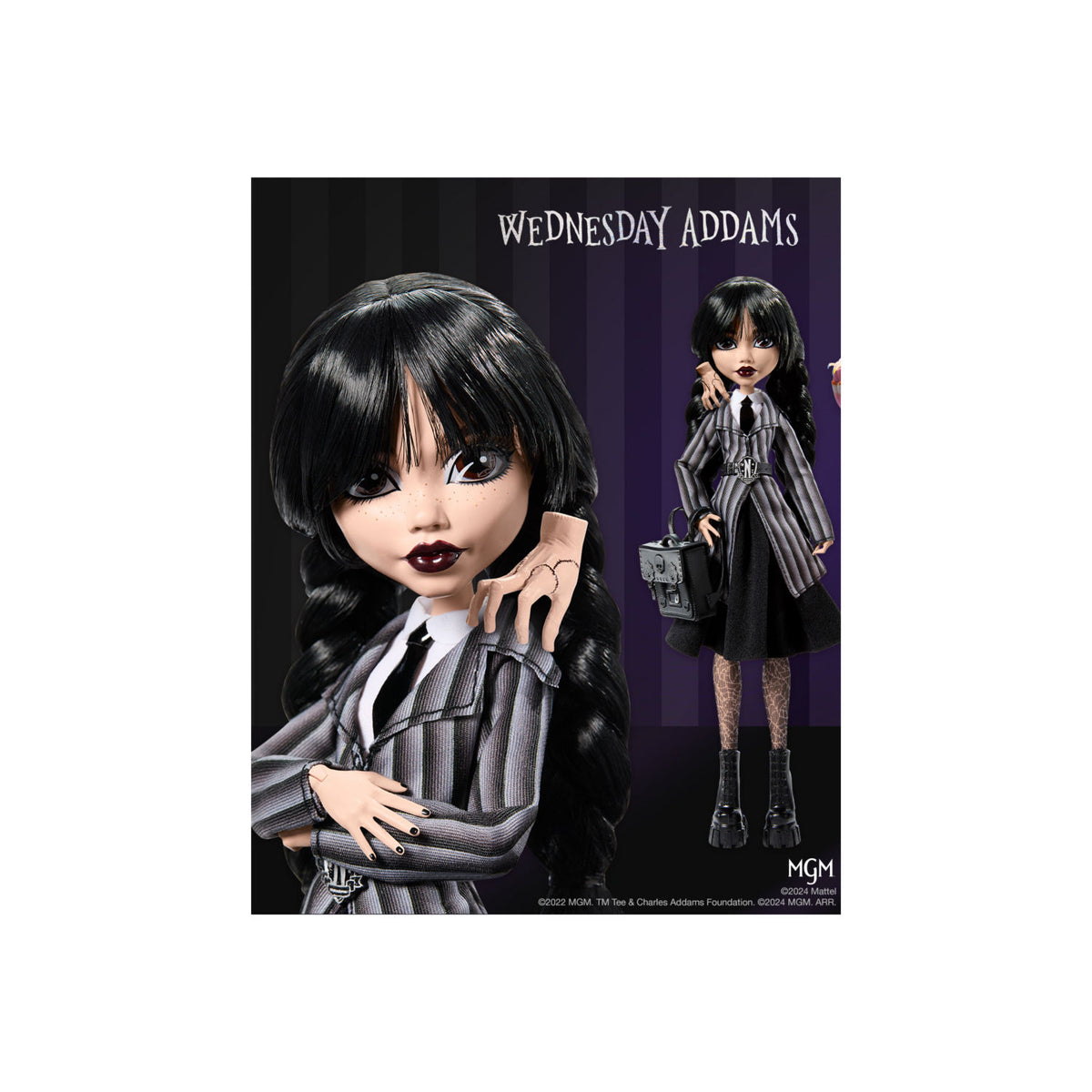 Monster High Wednesday Addams collectible doll, imported from the UK