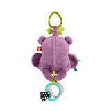 Fisher-Price Sing & Go Purple Monkey stroller toy, UK version