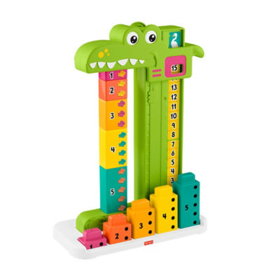 Fisher-Price Adding Alligator learning toy (British brand)