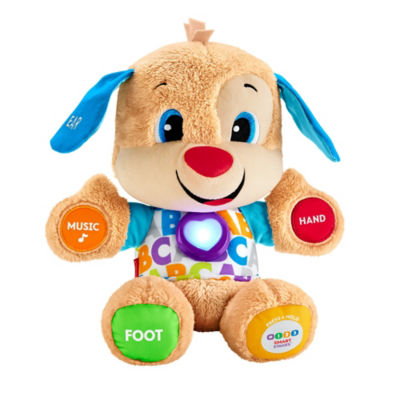 Fisher Price Laugh & Learn Smart Stages Puppy plush toy, UK version