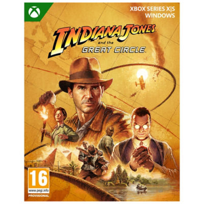 Xbox Indiana Jones and the Great Circle game disc (British brand)