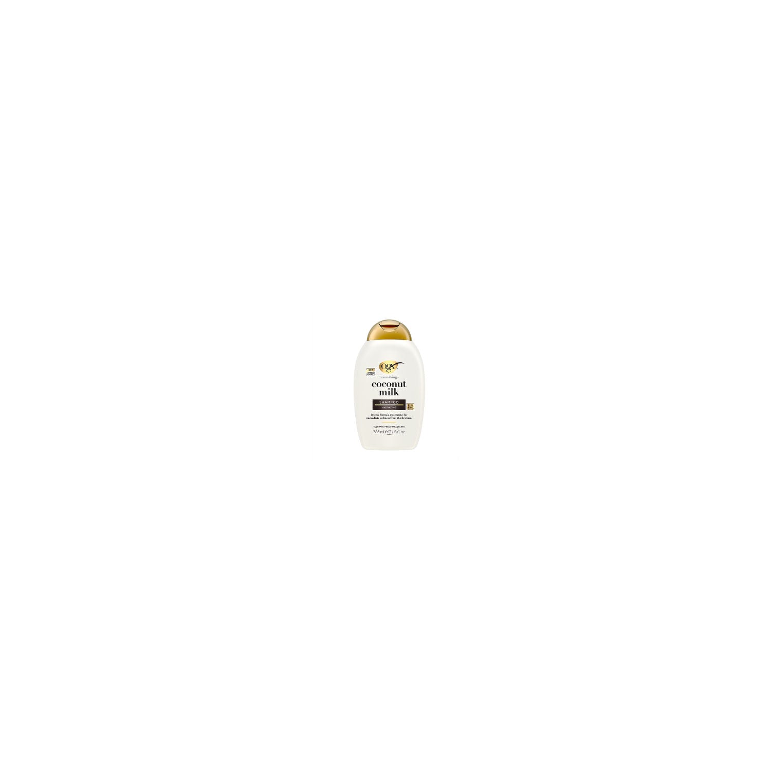 OGX coconut milk shampoo 385ml, imported from the UK