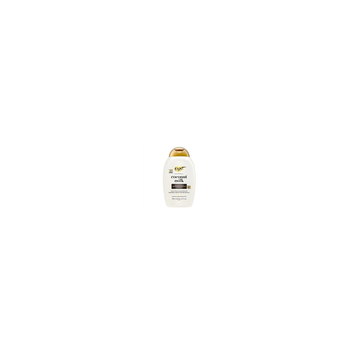 OGX coconut milk shampoo 385ml, imported from the UK
