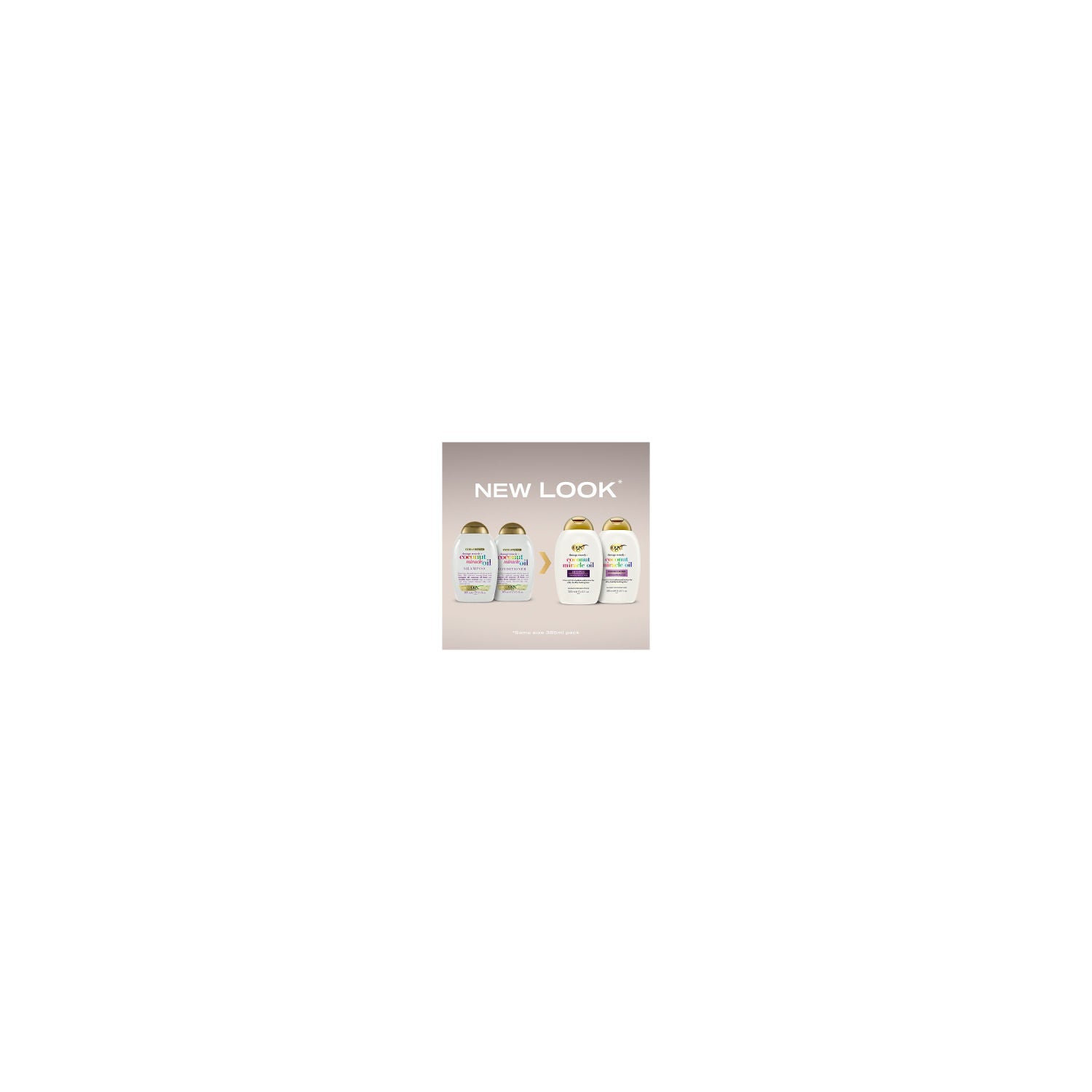 OGX Damage Remedy+ Coconut Miracle Oil Conditioner 385ml, imported from the UK