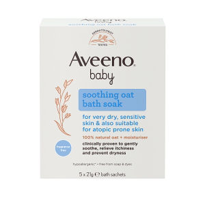 Aveeno Baby Soothing Oat Bath Sachets - British product