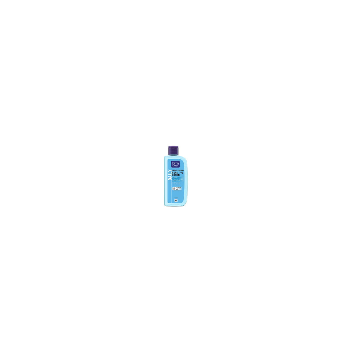 Clean & Clear Deep Cleansing Lotion Face Wash Sensitive Skin 200ml