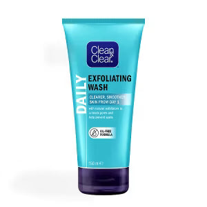 Clean & Clear exfoliating face wash scrub 150ml - British product
