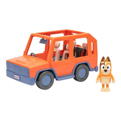 Bluey Heeler Family Road Trip 4WD vehicle, UK version