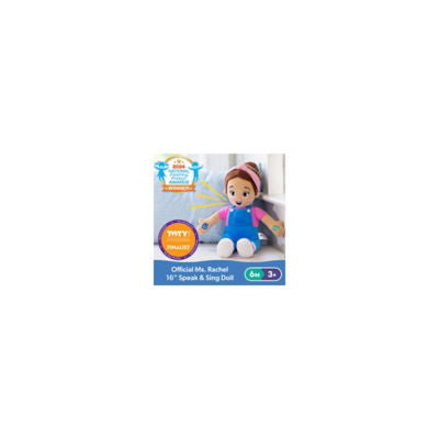 Ms Rachel Speak and Sing Doll 16 inch interactive toy - British product