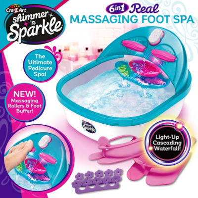 Shimmer N Sparkle 6 in 1 Real Massaging Foot Spa (British brand)