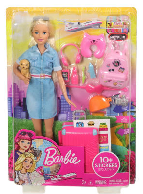 Barbie Travel Theme Doll With Accessories - British product