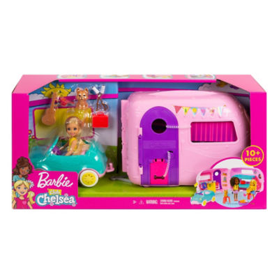 Barbie Club Chelsea Camper toy playset - British product