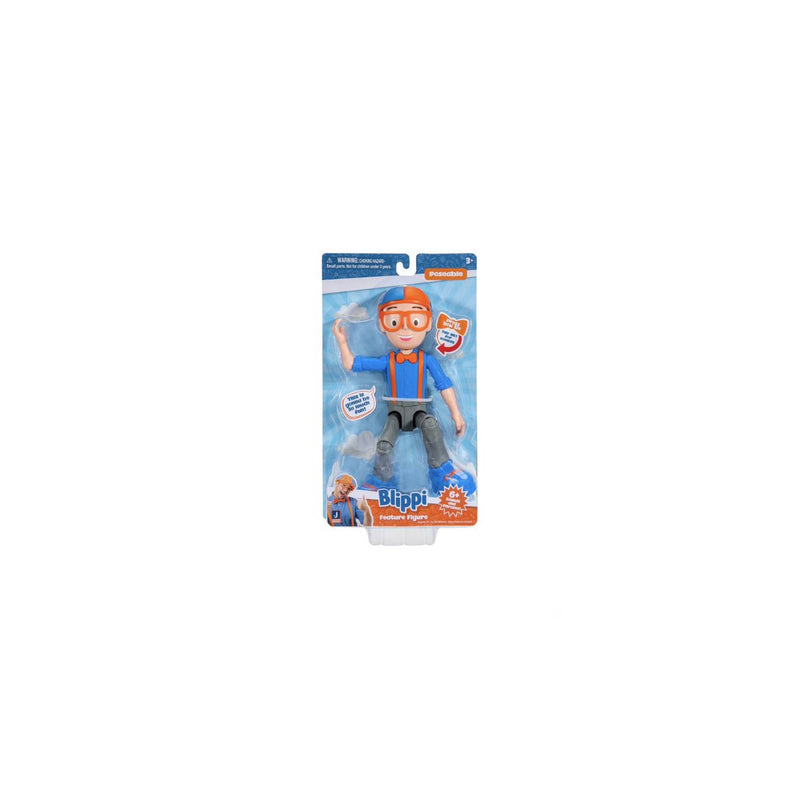 Blippi 9 inch talking figure with sounds, UK version