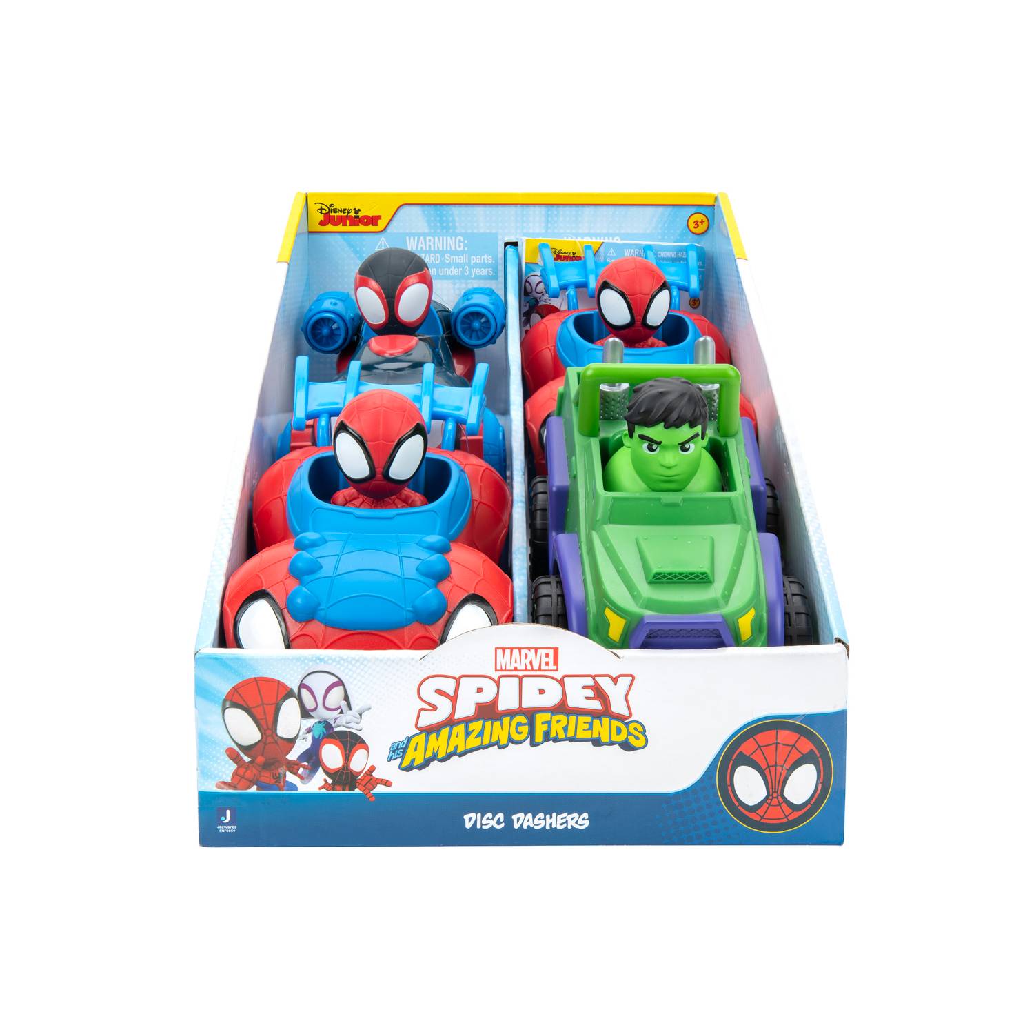 Marvel Spidey Disc Dasher vehicle with discs - British product