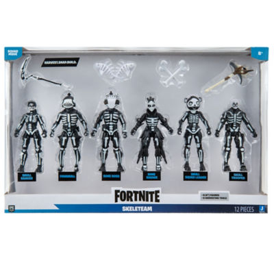 Fortnite Skull Team Rumble 6-pack action figures, UK version