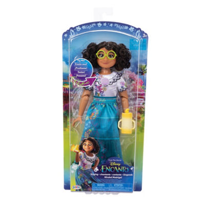 Disney Encanto Mirabel singing doll with glasses and candle - British product