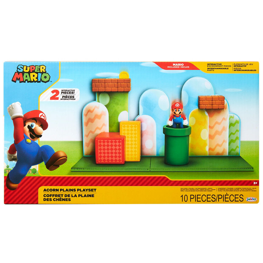 Nintendo Super Mario Playset GOODS ASDA   