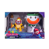 Super Mario Galaxy Bowser Jr. action figure and Clown Car, imported from the UK