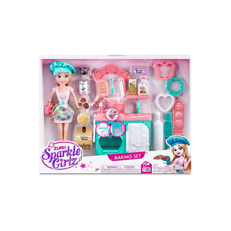 Zuru Sparkle Girlz Bake Off toy baking set, imported from the UK
