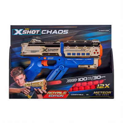 ASDA Zuru X-Shot Chaos Royale Edition Meteor Round Blaster (12 Rounds)- Buy online at McGrocer