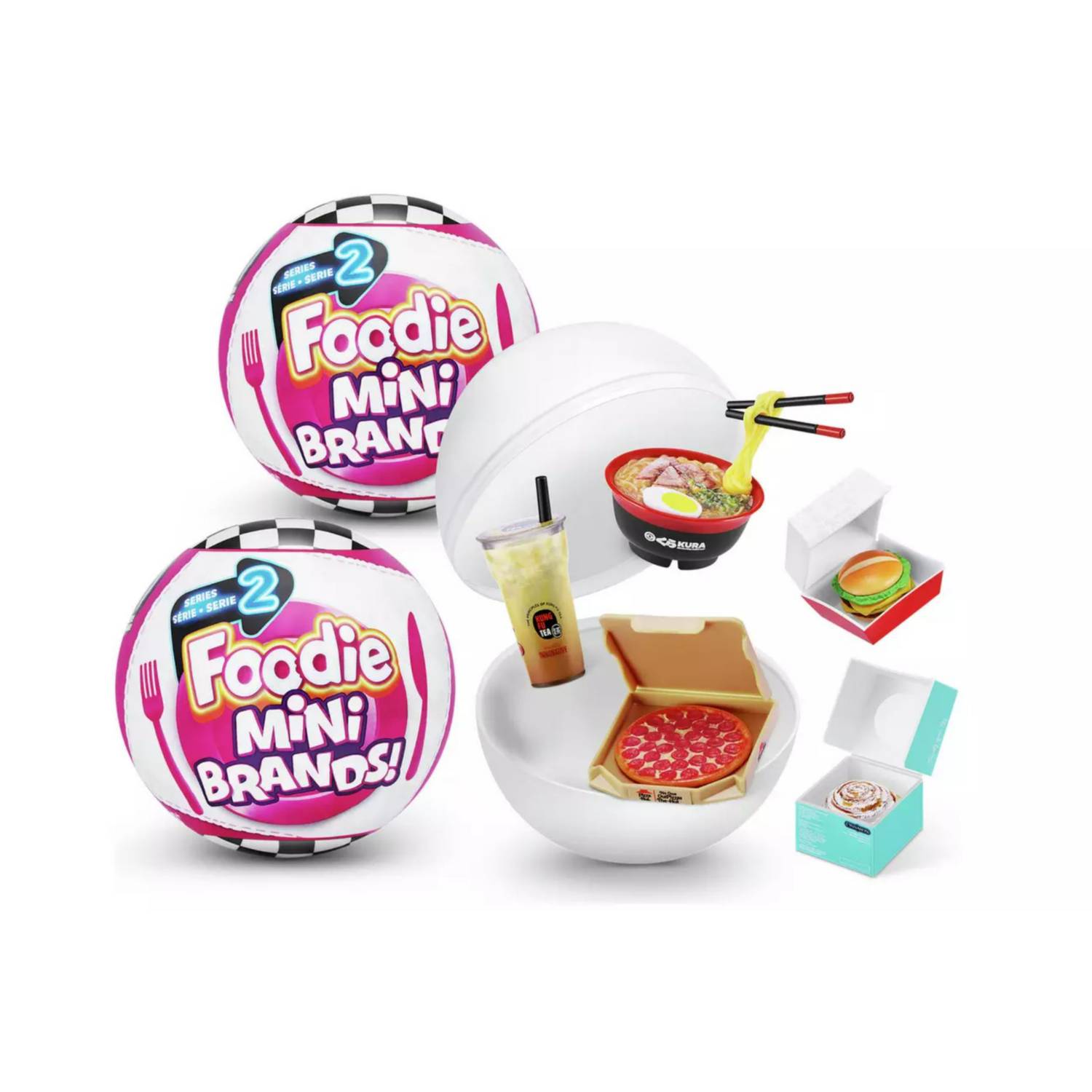 ZURU Mini Brands Foodie surprise toy capsule, UK version