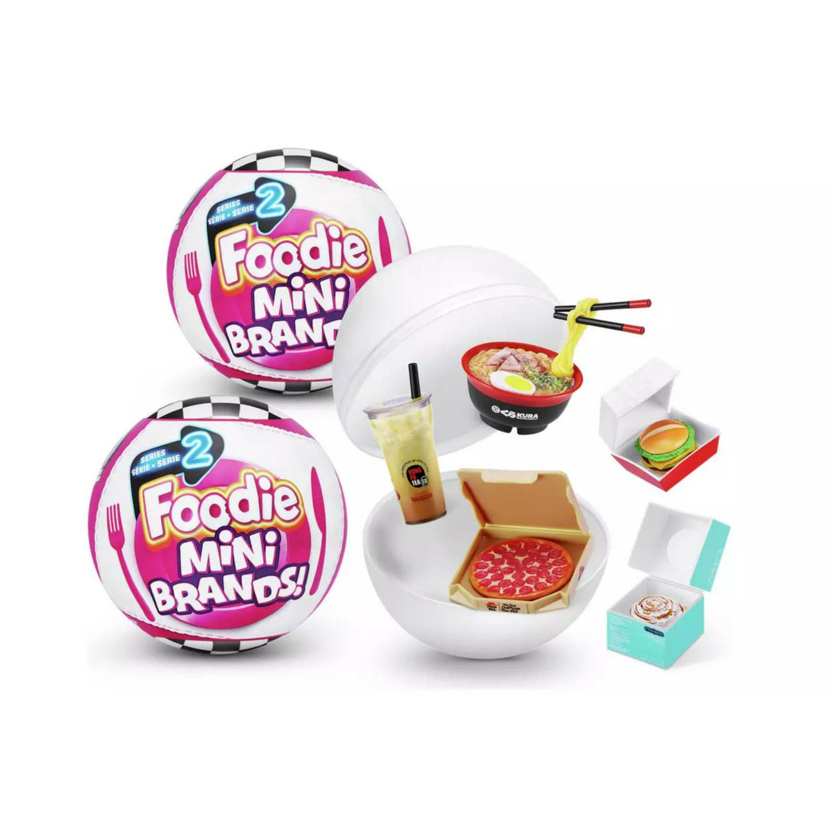 ZURU Mini Brands Foodie surprise toy capsule, UK version