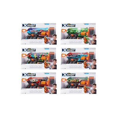 ASDA ZURU X-Shot Skins Griefer Foam Dart Blaster (Beast Out)- Buy online at McGrocer