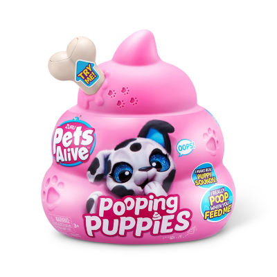 Zuru Pets Alive pooping puppy toy - British product