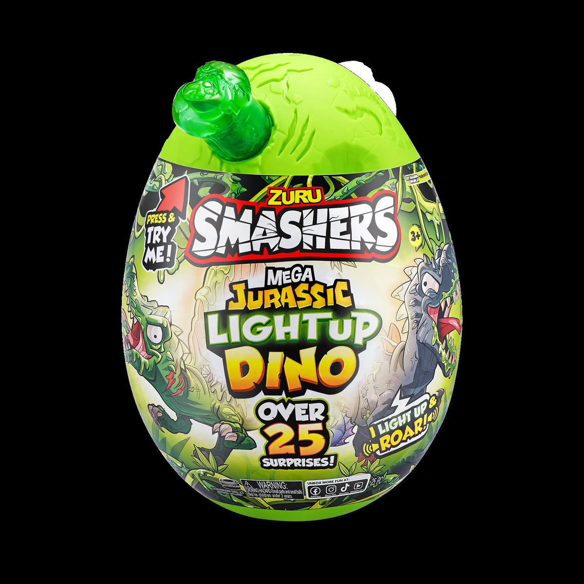 Robo Alive Smashers dinosaur toy egg, imported from the UK