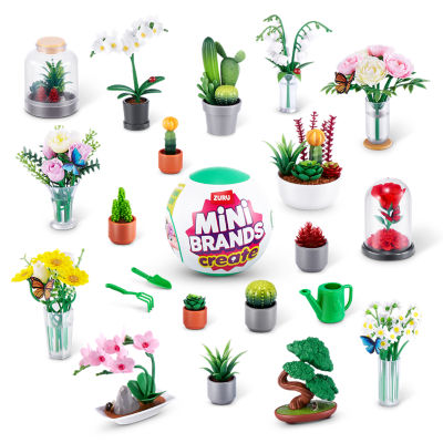 Mini Brands garden capsule with 18 plants (British brand)