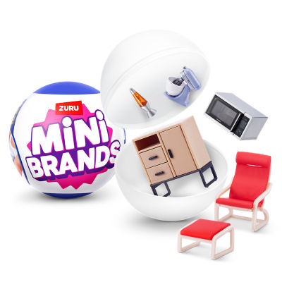 Mini Brands Home Capsule toy with mini appliances - British product