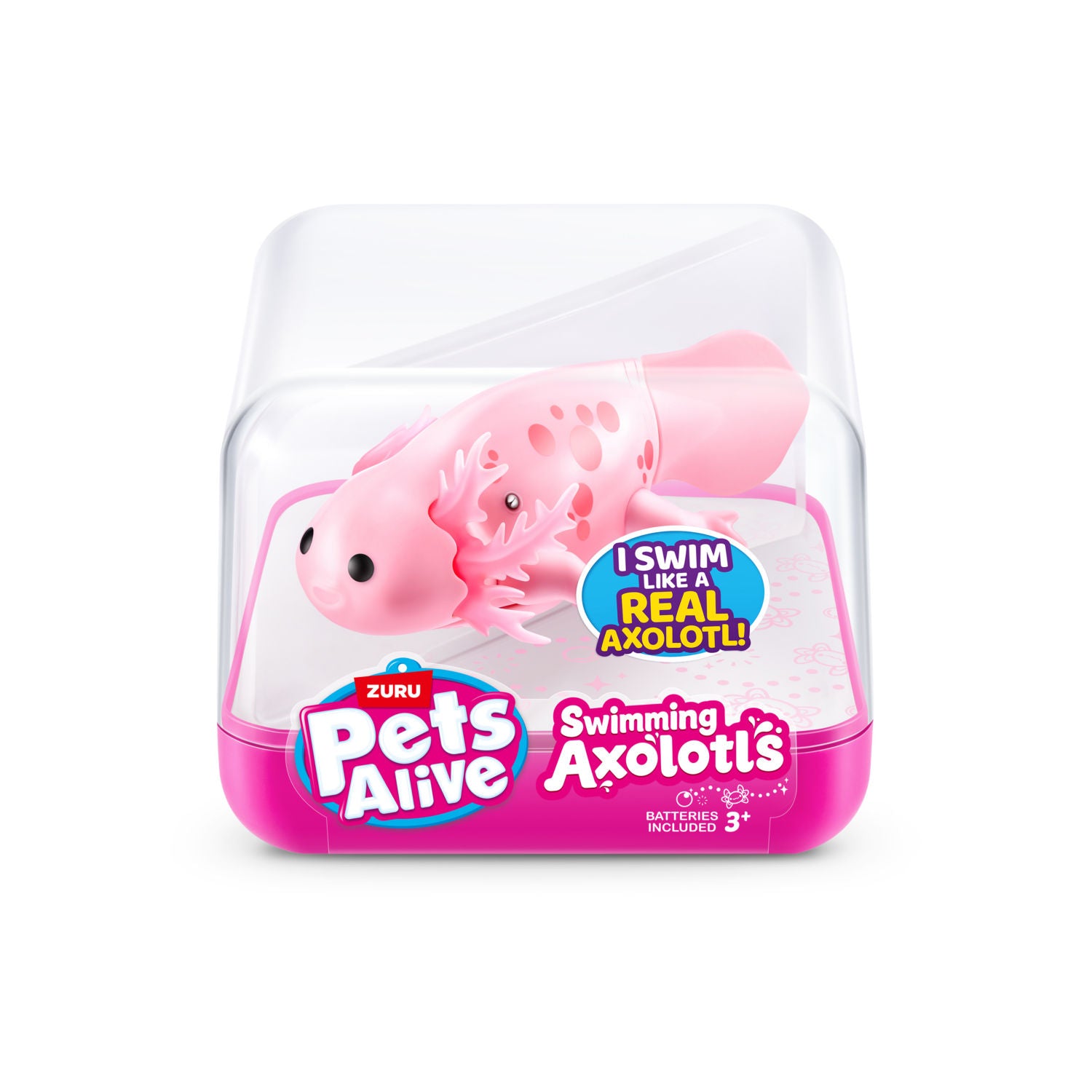 Pets Alive Axolotl swimming bath toy (British brand)