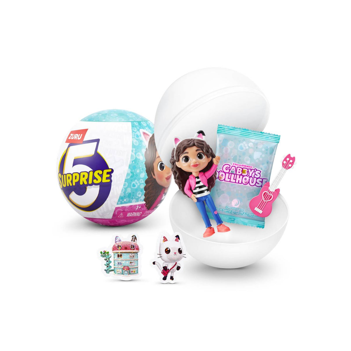 ZURU Gabby's Dollhouse 5 Surprise collectible toy, imported from the UK