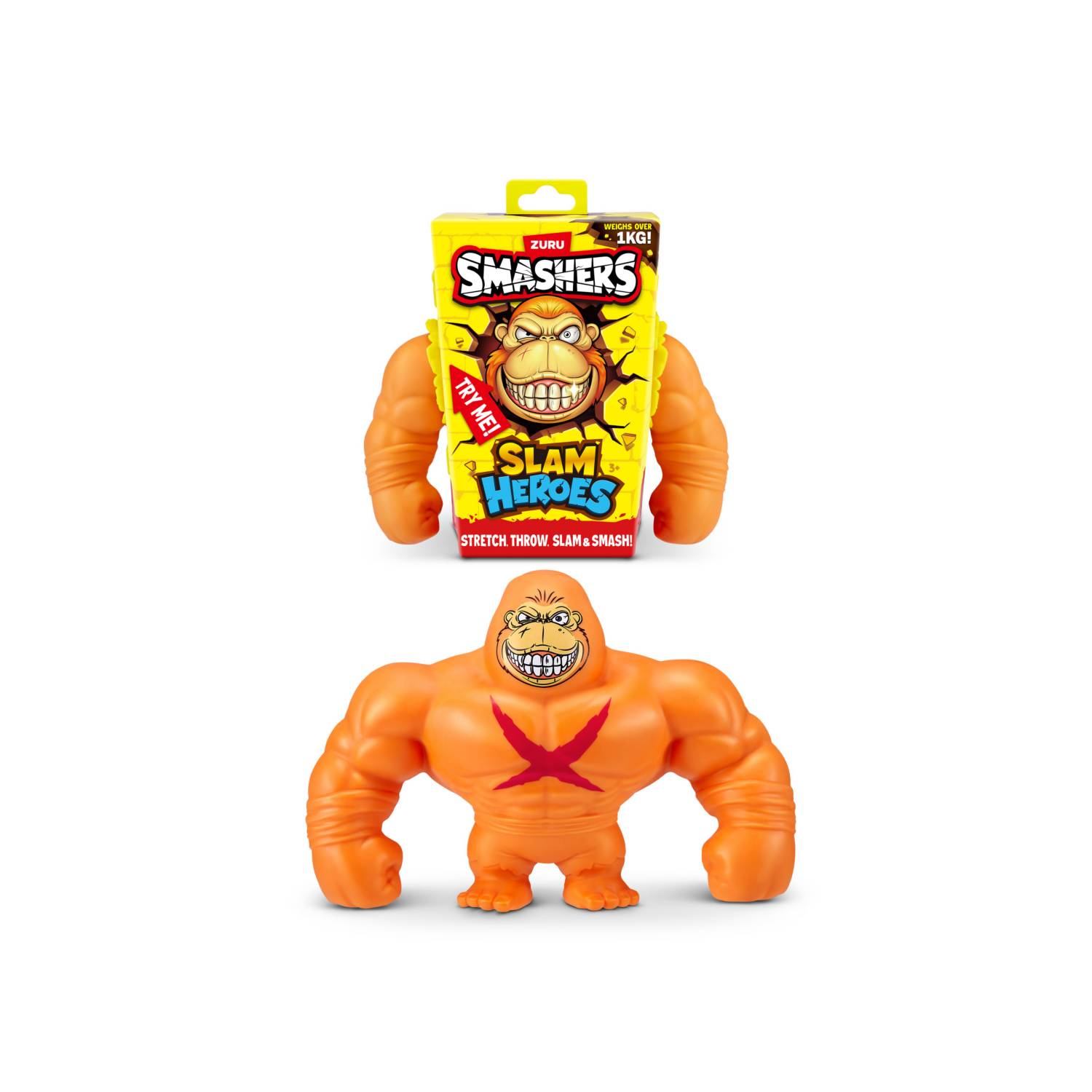 ZURU SLAM Heroes stretchable Gorilla toy (British brand)