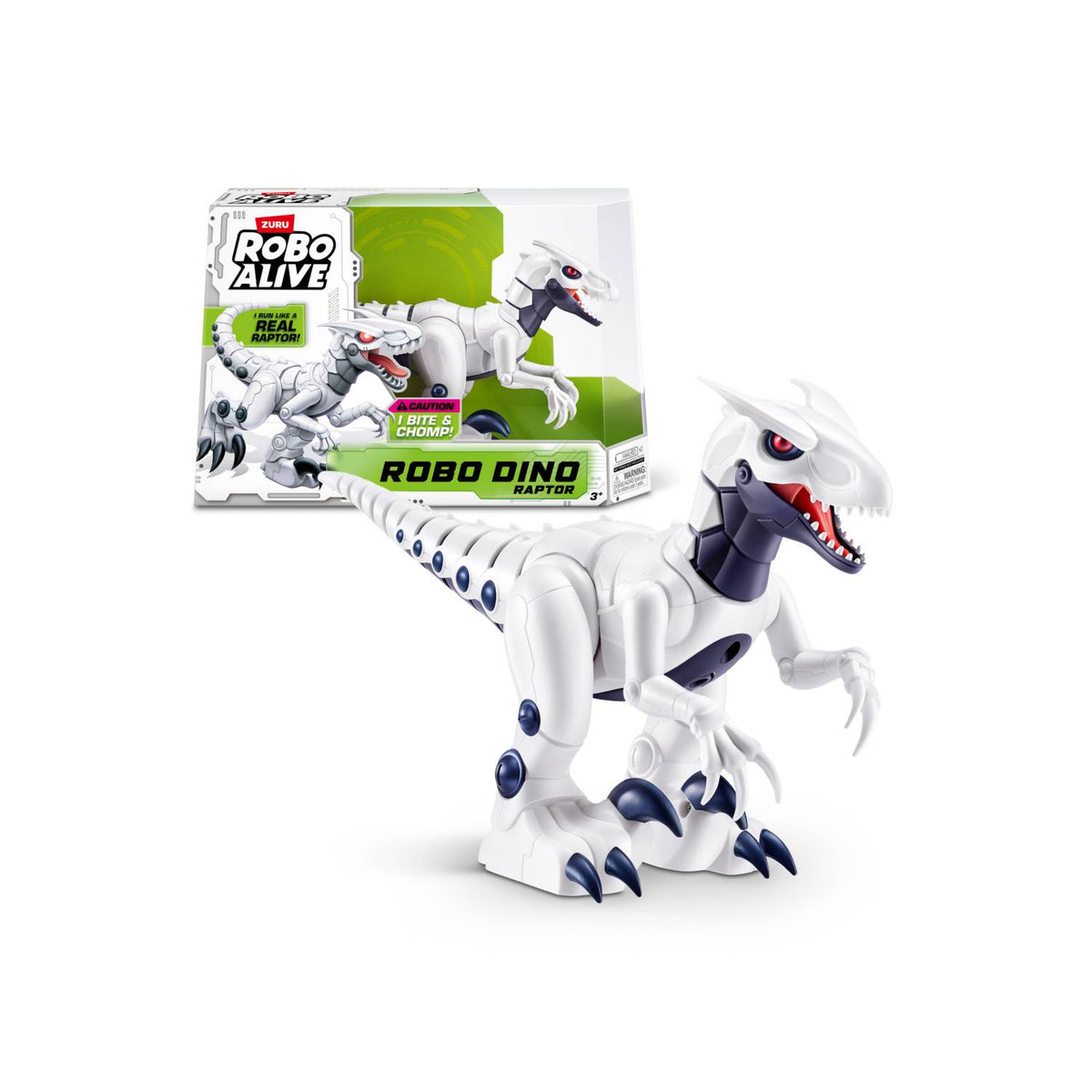 ZURU Robo Dino Raptor robotic dinosaur toy - British product