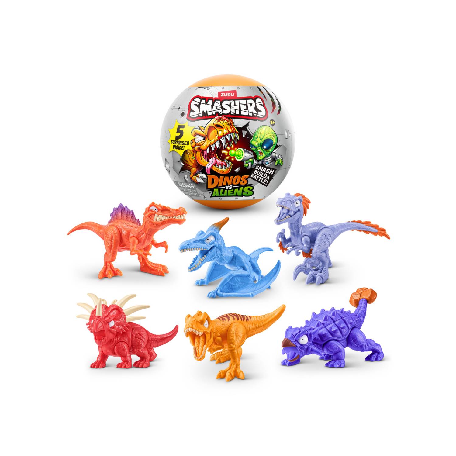 ZURU Smashers Dino vs Aliens Planet, UK version
