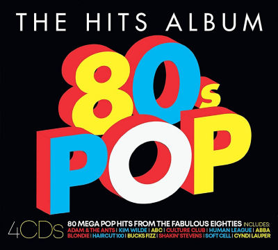 80s pop compilation 4CD album, imported from the UK