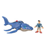 Fisher-Price Jurassic World Mosasaurus and Kenji Imaginext set, UK version
