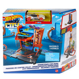 Hot Wheels City Downtown Track Set Assortment Parking Garage GOODS ASDA   