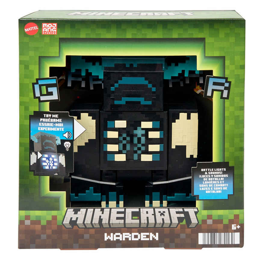 Minecraft Warden Figure (Age 6+ Years)