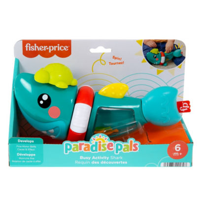 Fisher-Price Busy Activity Shark baby toy, UK version