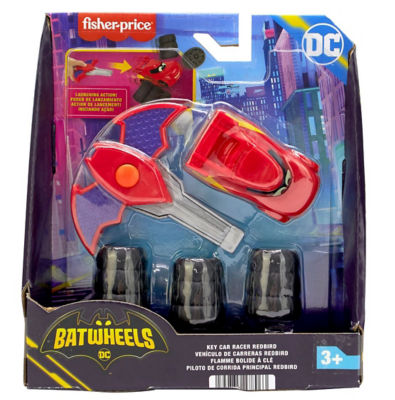 Fisher-Price Batwheels Racers toy car set, imported from the UK