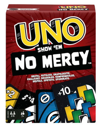 UNO Show 'em No Mercy card game (British brand)