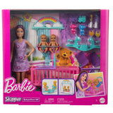 Barbie twinning nursery doll playset - British product