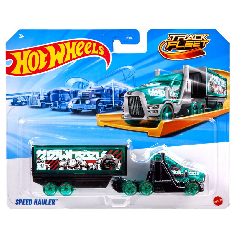 Hot Wheels Track Fleet die-cast vehicle set, imported from the UK