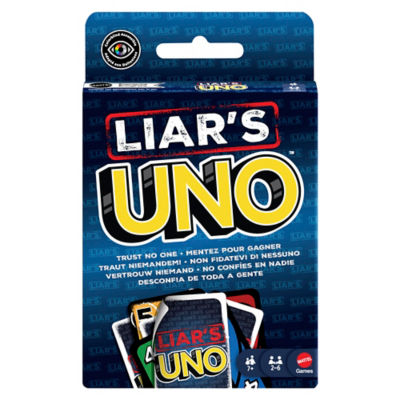 Uno Liars card game, imported from the UK