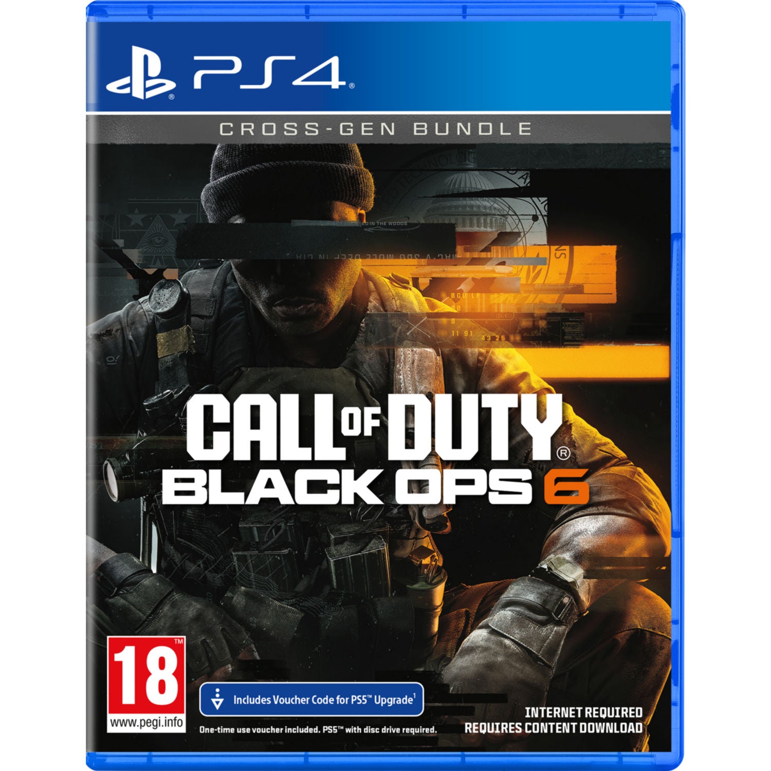 Call of Duty Black Ops 6 PS4 video game (British brand)