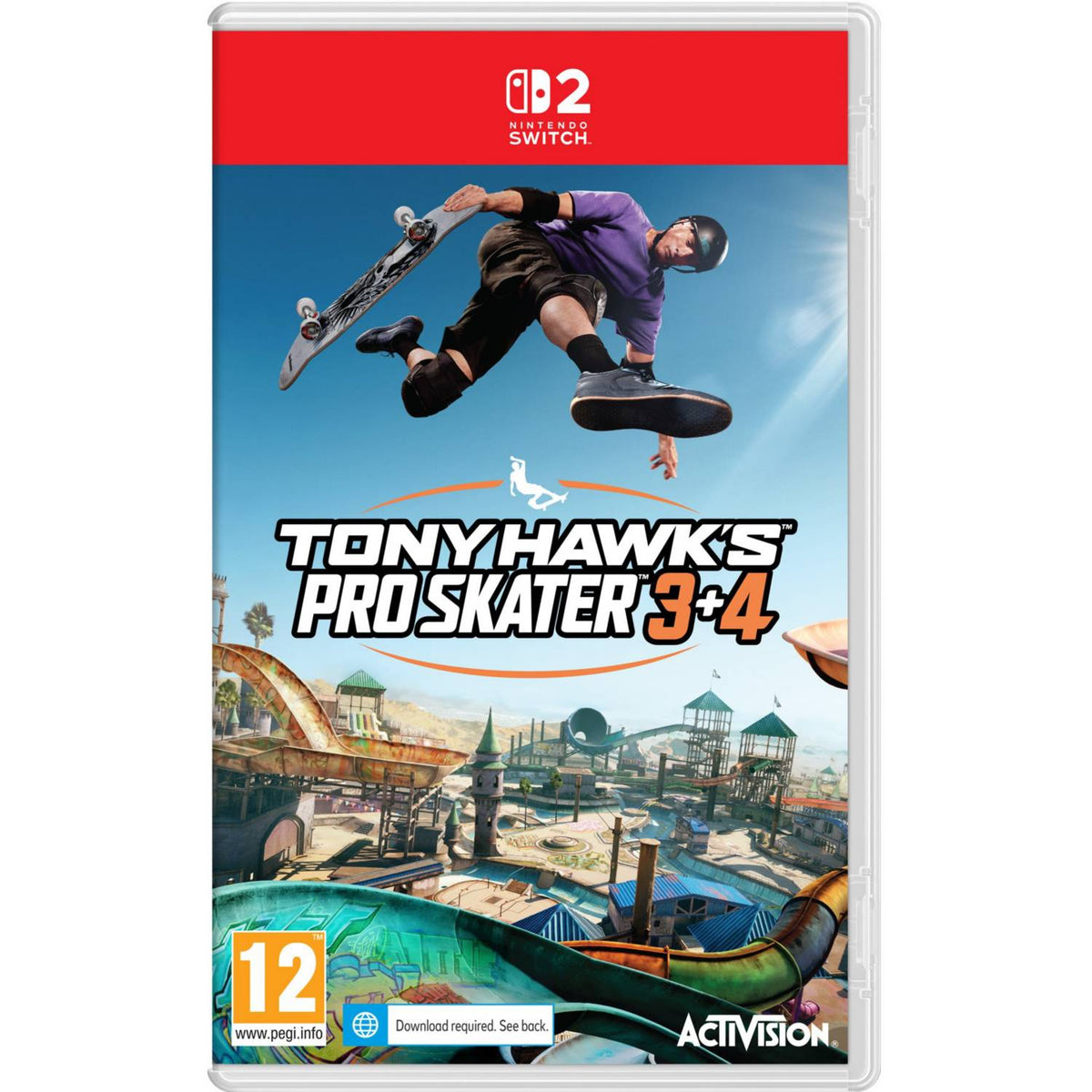Tony Hawk's Pro Skater 3+4 Nintendo Switch game - British product
