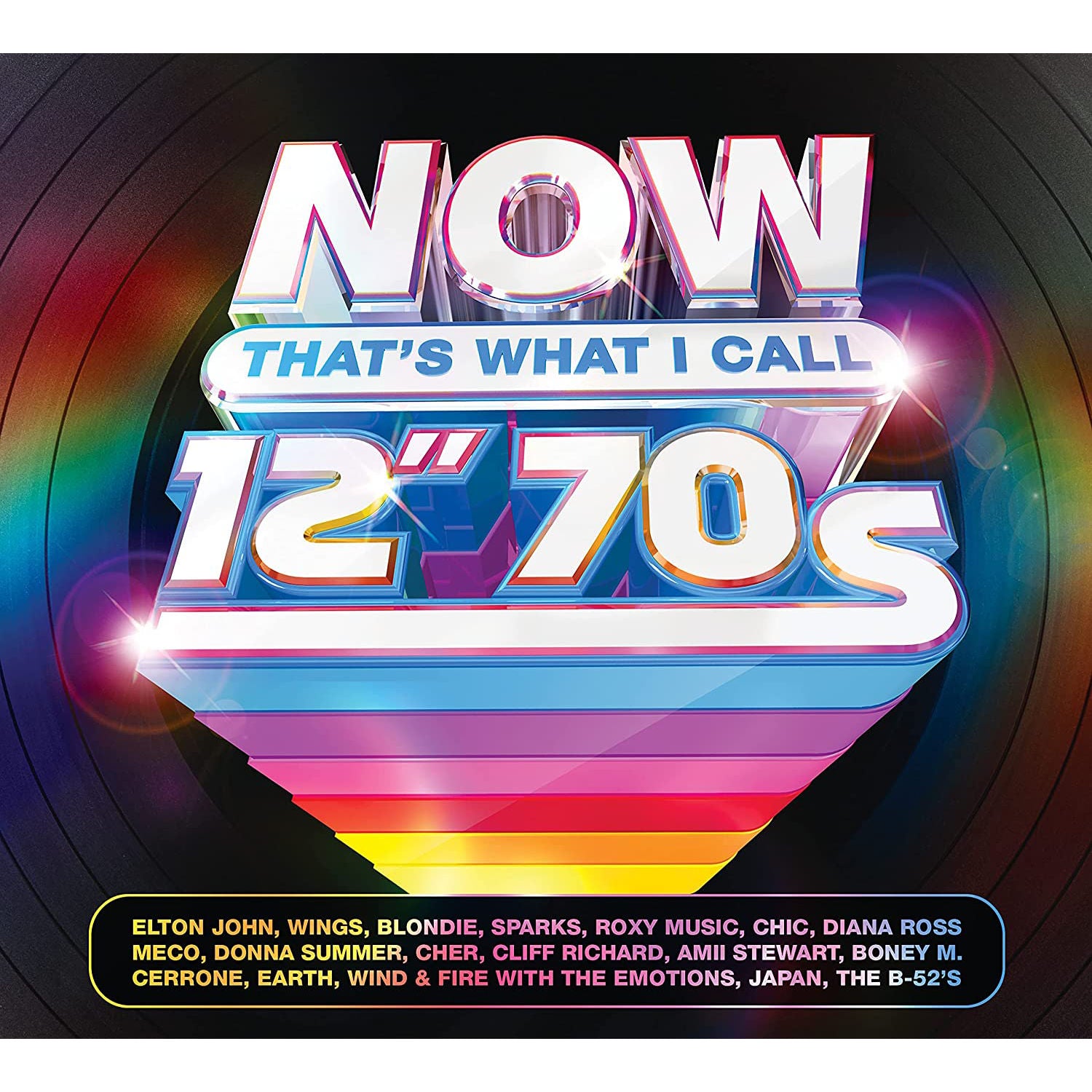 CD Now That's What I Call 12 70s compilation CD - British product